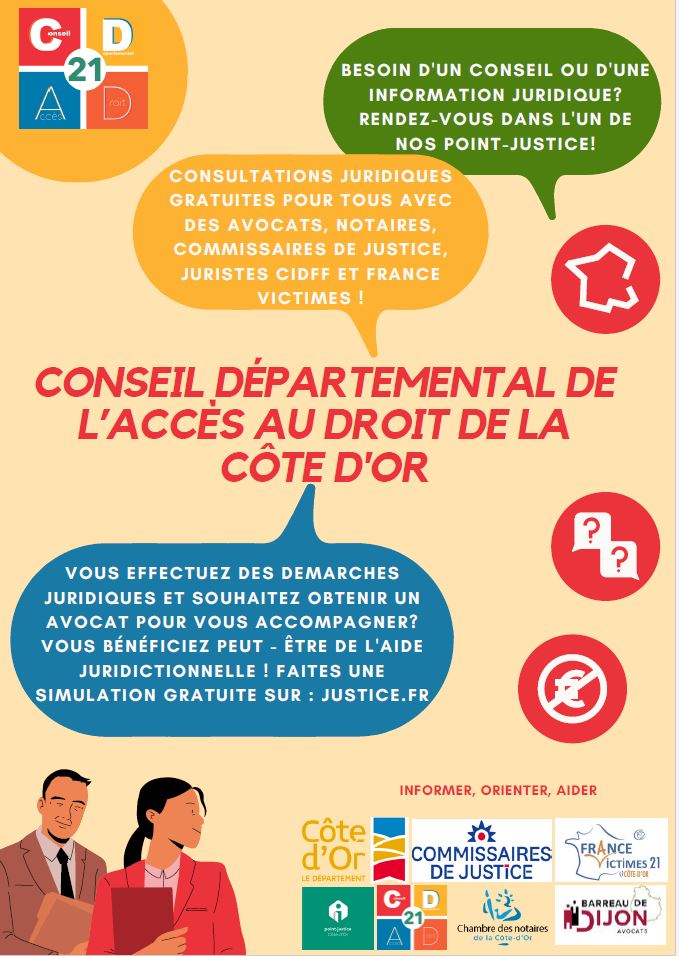 flyers accès au droit